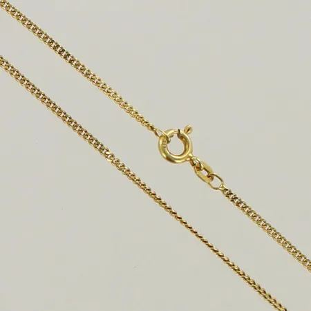 Panssarikaulaketju, leveys 1,5mm, pituus 50,5cm, 585, paino 4,1g