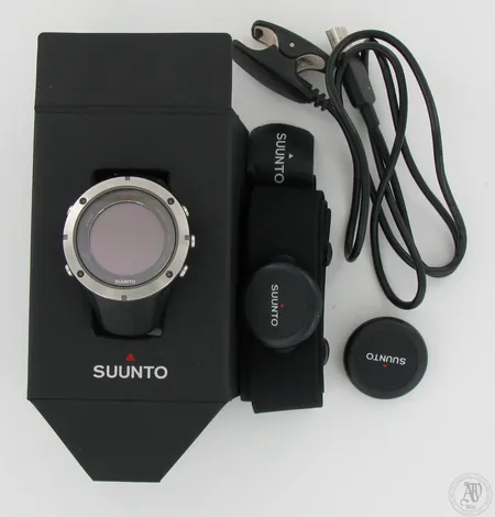 Suunto Ambit3 Peak Sapphire HR, sykevyö, kuitti, laatikko, 2016