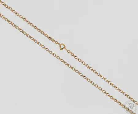 Kaulaketju, pituus 77cm, 585, paino 9,5g