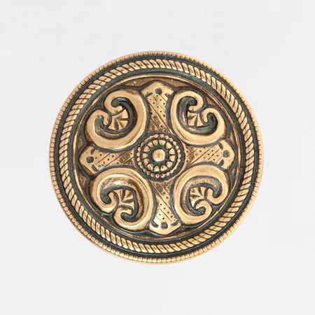 Rintaneula Kalevala Koru, Ø 32mm, pronssi