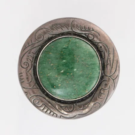Kivirintaneula, Kalevala Koru, Ø 47mm, 925br, paino 27,2g