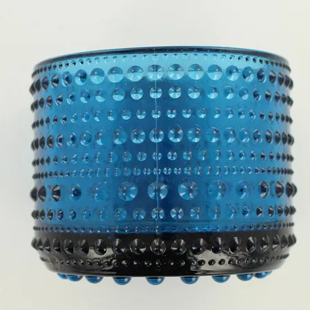 Tuikkulyhty Iittala, Kastehelmi, korkeus 64mm, turkoosi