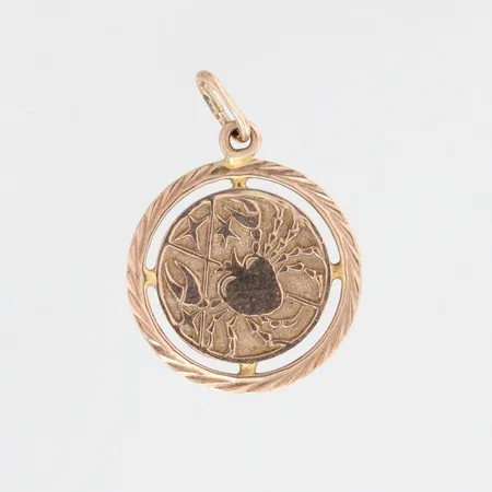 Horoskooppiriipus, korkeus 28mm, 375, paino 1,4g