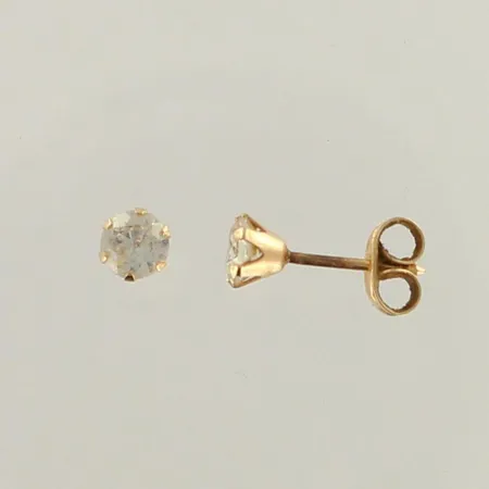 Kivikorvakorut, Ø 4,5mm, 585br, paino 0,6g 