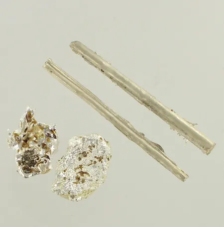 Hopeapaloja, 925, paino 52,7g 