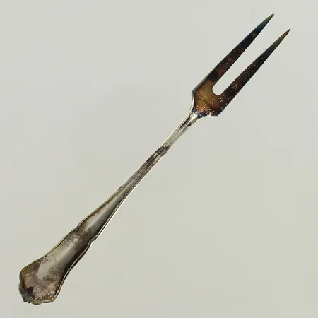 Leikkelehaarukka, chippendale, pituus 115mm, 830, paino 9,3g 