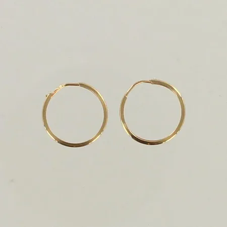 Kuvioidut korvarenkaat, Ø 15mm, 585, paino 0,5g 