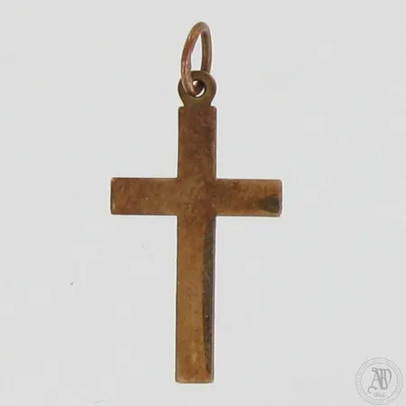 Risti-riipus, korkeus ja leveys 25mm ja 12mm, 585, paino 0,6g 