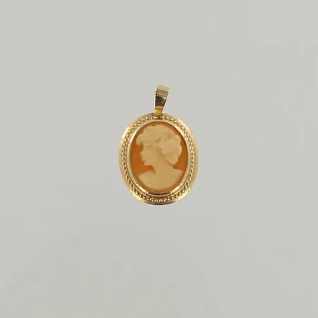 Camee-riipus, korkeus 20mm, 585, paino 0,8g 