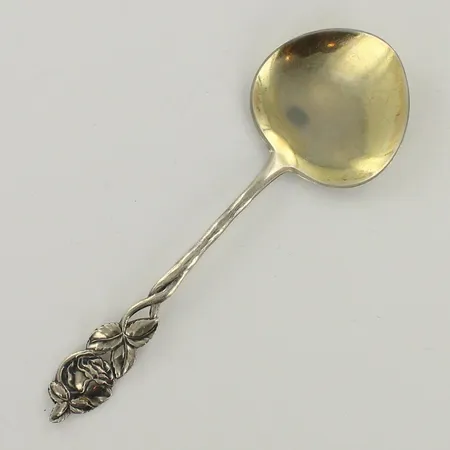 Sokerilusikka, Ruusu, pituus 115mm, 813, paino 13,6g