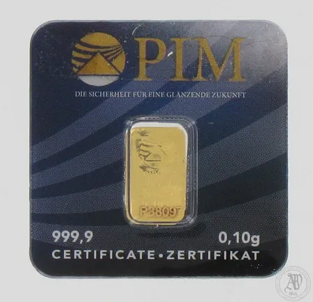 Kultaharkko, PIM, 999, 0,1g