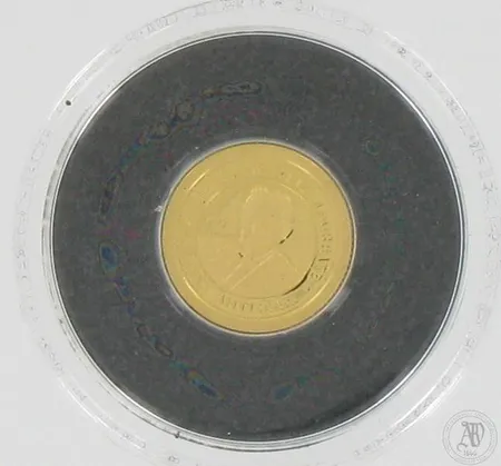 Kultaraha, Nobel Peace Prize Laureate Martti Ahtisaari, 2014, Tanzania 1500 shillings, 999, paino 0,5g
