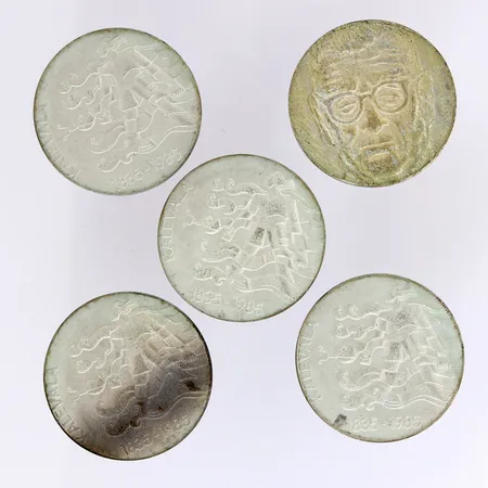 Viisi juhlarahaa, 500, paino 103,0g