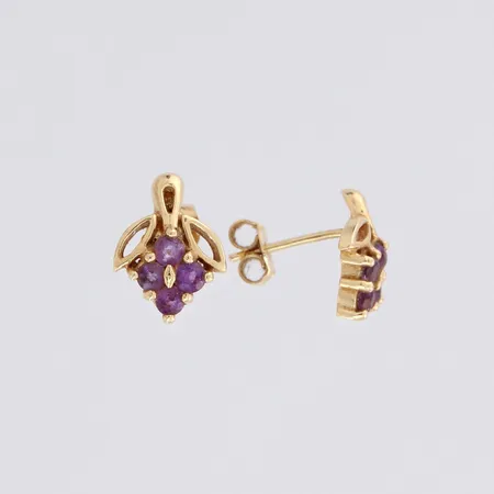Kivikorvakorut, korkeus 12mm, 585br, paino 2,0g