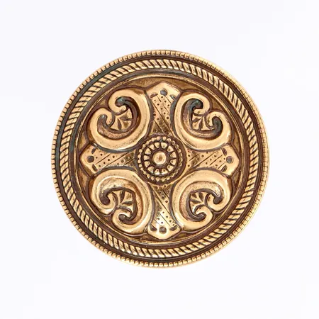 Rintaneula Kalevala Koru, Ø 32mm, pronssi