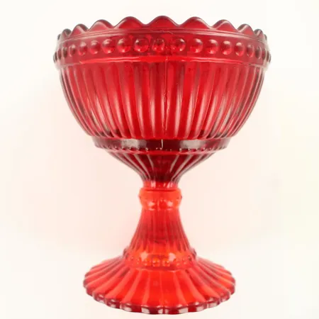 Mariskooli, iittala, korkeus 152mm, punaninen, silkkitarra