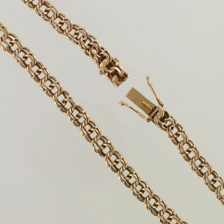 Bismarck kaulaketju, pituus 55,5cm, leveys 7mm, 585  45,2g