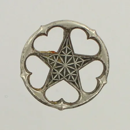 Riipus kalevala koru "a star all heart", korkeus 32mm, 925, paino 8,2g