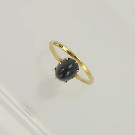 Kivisormus, koko 17, 585br, paino 2,5g