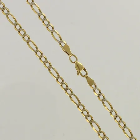 Figaro-kaulaketju, pituus 50cm ,leveys 3,5mm, 750, paino 12,9g 