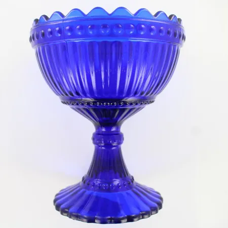 Mariskooli, iittala, korkeus 152mm, tumman sininen, silkkitarra
