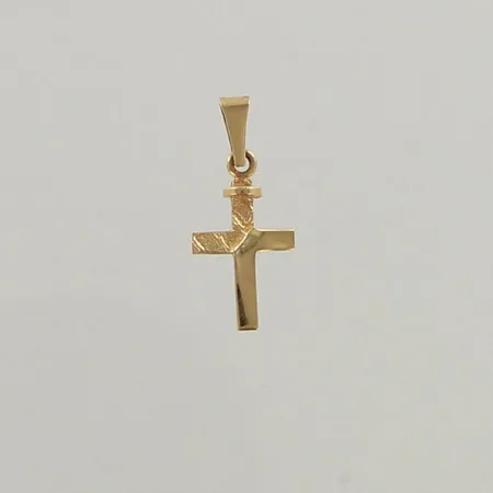 Risti-riipus, korkeus 22mm, 585, paino 0,6g
