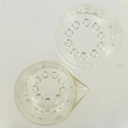 Sokerikko ja kermakko, iittala, helminauha, design sarpaneva, kirkas lasi 