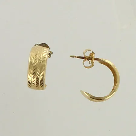Korvakorut, korkeus 13mm, 585, paino 0,8g