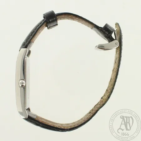 Teräsrannakello Emporio Armani, Orologi - AR0147, Quartz , taulun mitat 27x35mm, nahkaranneke, pieniä käytön jälkiä, laatikko, patteri loppu