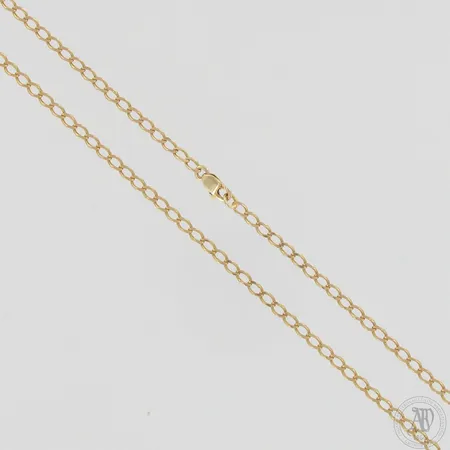 Panssarikaulaketju, pituus 46,5cm, 585, paino 6,3g