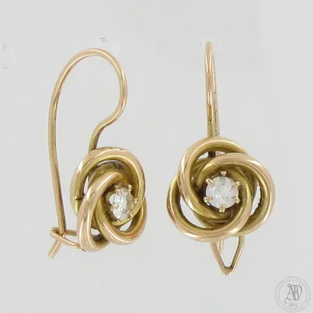 Kivikorvakorut, korkeus 21mm, 585br, paino 2,8g