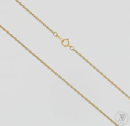 Kaulaketju, pituus 45,5cm, 750, paino 1,9g