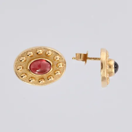 Kivikorvakorut, korkeus 11mm, 585br, paino 2,6g