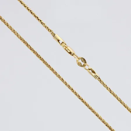 Kaulaketju, pituus 44,5cm, 585, paino 3,8g