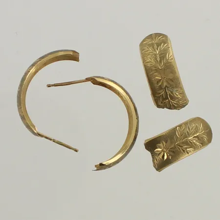 Vialliset korvarekaat, 375, paino 2,1g 
