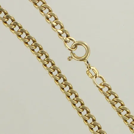 Panssarikaulaketju, pituus 48,5cm, leveys 4,2mm, 585, paino 10,9g 