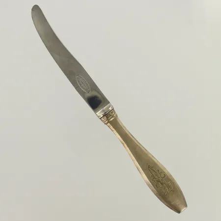 Hedelmäveisti, matta, kaiverrettu, pituus 170mm, 813, paino  29,4g 