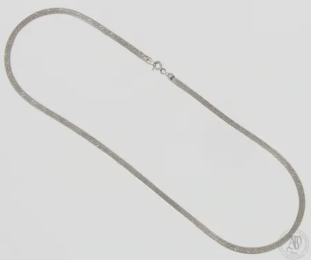 Viallinen kaulaketju, 925, paino 6,7g