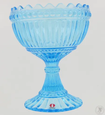 Mariskooli, Iittala, korkeus 155mm, vaaleansininen