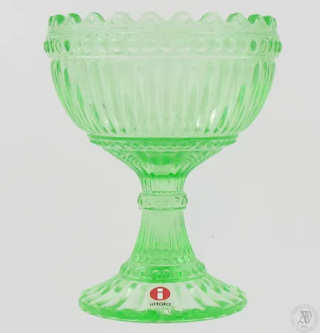 Mariskooli, Iittala, korkeus 120mm, vihreä
