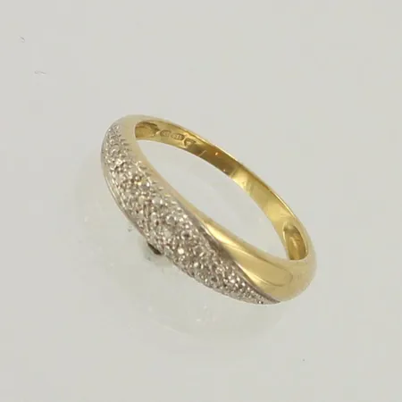 Timanttisormus 1xn.0.005ct , koko 16, 585, paino 1,5g 