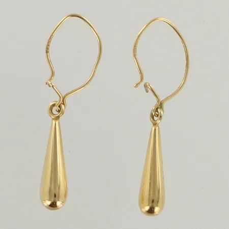 Kyynel-korvakorut, korkeus 31mm, 585, paino 0,8g