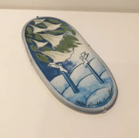 Seinälautanen Arabia Heljä Liukko-Sundström, 320x135mm,  Lähetetään postipakettina.