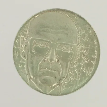 Juhlaraha, Urho Kekkonen 1975, nimellisarvo 10 markkaa, 500, paino 23,7g