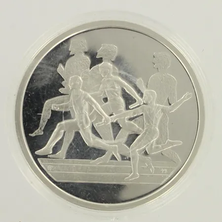 Juhlaraha, 10 euroa, Ateena 2004, 925, paino 33,9g