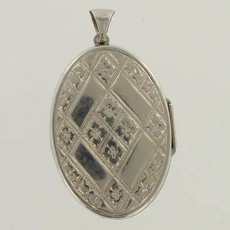 Medaljonki, korkeus 47mm, 925br, paino 6,3g 