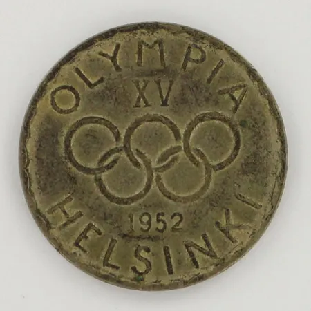 Olympiaraha Suomi 500 markkaa Olympia XV 1952, 500, paino 11,9g  Lähetetään postipakettina.