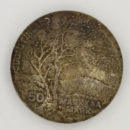 Juhlaraha, yleisurheilun MM 1983, nimellisarvo 50 markkaa, 500, paino 22,1g Lähetetään postipakettina.