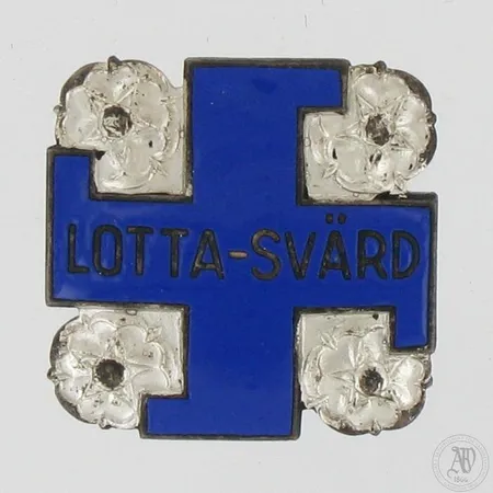 Jäsenmerkki, Lotta-Svärd, metallia. 