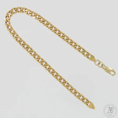 Panssariranneketju, pituus ja leveys 21cm ja 5mm, 585, paino 6,4g